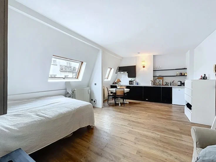 Studio - Studio A Louer 1 chambre Ixelles - Rue Jean-Baptiste Meunier 47 - 1050 - BE